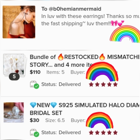 🔥RESTOCKED🔥 MISMATCHED STORY BOOK EARRINGS - Picture 7 of 8